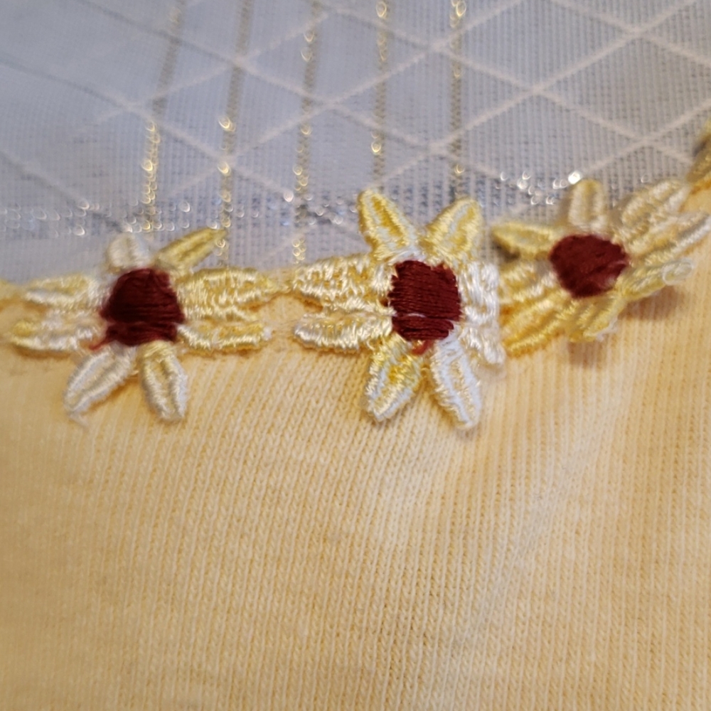 Girls 2T NEW Top Shirt Long Sleeve Tee Embroidered - Picture 6 of 11